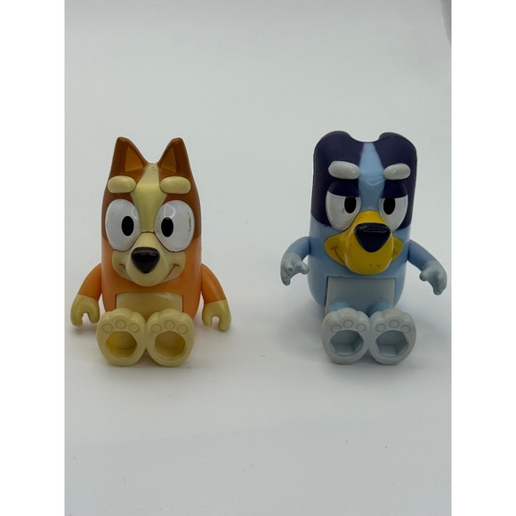 Best Friends Bluey And Friends Toy Figure Set Bingo Lot Of 2 - Picture 3 of 3